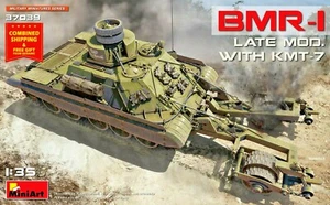 Miniart 37039 -1/35 BMR-1 Late Mod. con modelo a escala KMT-7 USSR Armored Technics - Imagen 1 de 12