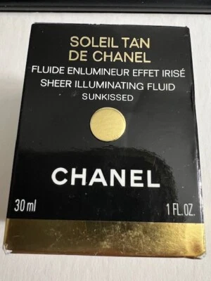 Chanel SOLEIL TAN DE CHANEL Sheer Illuminating Fluid SUNKISSED  1 FL OZ  NIB - Image 1 of 4