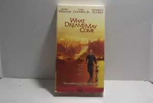 What Dreams May Come (VHS 1999) Robin Williams Seeking Wife in Afterlife - Picture 1 of 3