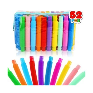 52 Pack Pop Tubes, Sensory Toys Party Favors For Kids 8-12 4-8 Fidget Toys Fo... - Picture 1 of 7