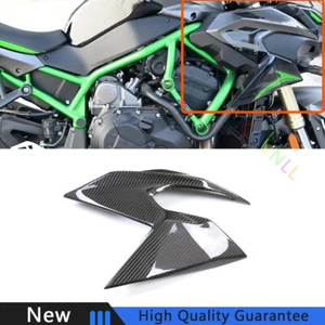 For Kawasaki Z-H2 Dry Carbon Fiber Motorcycle Front Diversion Side Panel Replace - Picture 1 of 8