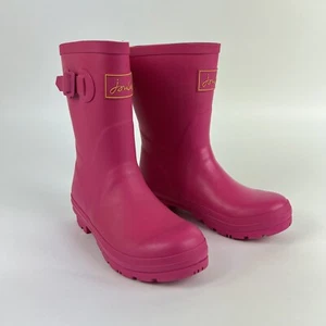 Joules Kelly Damas Neopreno Altura Media Botas de Agua Welly Coche Rosa Talla Uk 4 - Imagen 1 de 4