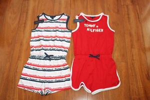 NWT GIRLS TOMMY HILFIGER SZ 6-7 ROMPER (2) - Picture 1 of 4