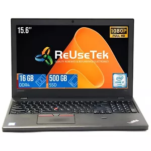 Lenovo ThinkPad P50s 15.6" FHD Intel i7-6500U 16GB 500GB SSD NVIDIA Quadro M500M - Picture 1 of 22