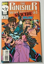 THE PUNISHER WAR JOURNAL. DIE CUT COVER. NO.64. MARVEL COMICS. VINTAGE 1994.
