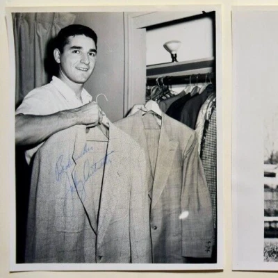 Johnny Antonelli Signed 8x10 autograph NY Giants - Image 1 of 2