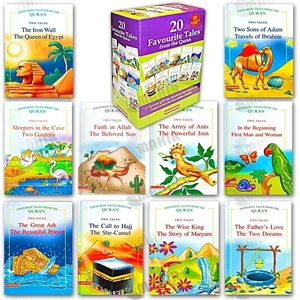 20 Favourite Tales from the Quran for Kids (10 Hardback Books) - Picture 1 of 12