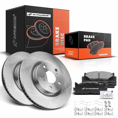 Rotor de disco y almohadillas de cerámica delanteras para Lexus ES350 2007-2018 Toyota Camry 2007-2017 Foto 1 de 4