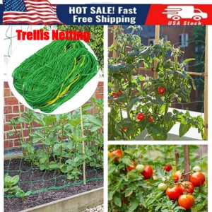 Trellis Netting for Climbing Plants,Heavy Duty Garden Trellis for Vegetables - Picture 1 of 14