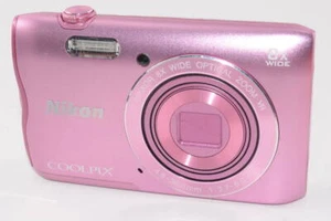 Nikon COOLPIX A300 Pink 20.0MP 8x Zoom Compact Digital Camera Language English - Picture 1 of 3