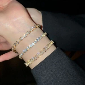 Bracelets Bead Chain Crystal Bracelets Jewelry Exquisite Geometry Bracelets - Picture 1 of 12