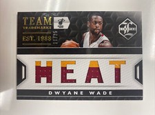 Dwyane Wade 2015-16 Limited Team Trademarks Prime Materials Patch #16 11/25