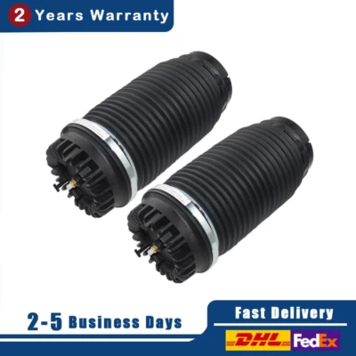 Par de bolsas de resorte de suspensión neumática trasera izquierda derecha para Dodge Ram 1500 2013-18 Foto 1 de 4