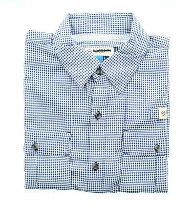 Camisa de pesca Magellan para hombre al aire libre, top de equipo de pesca con botones de manga corta Foto 1 de 4