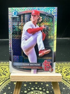 Bowman Baseball 2025 - Quinn Mathews - 1st Bowman Megabox Mojo Refractor - Imagen 1 de 2