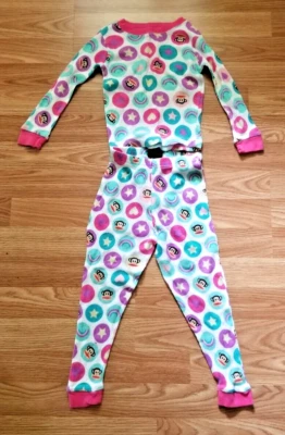 Nuevo sin etiquetas Conjunto de pijama de 2 piezas Paul Frank Monkey para niñas talla 5 algodón poliéster pijamas Foto 1 de 4