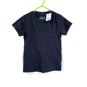 New Crewcuts Blue Short Sleeve Pocket Casual Everyday Cotton T Shirt Boys Size 3 - Picture 1 of 3