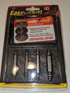 4pcs Extractor Drill Bits Guide Set Broken Speed Out Easy out Bolt Remover Tool - Picture 1 of 3