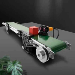 Mini-Förderband Roboterarm Montagelinie Schrittmotor Förderbandförderer - Bild 1 von 15