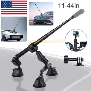 Auto Saugnapf Halterung + Selfie Stick für Insta360 X5 X4 X3 X2 DJI Kamera - Bild 1 von 16