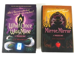 A TWISTED TALE SERIES 2 BOOKS DISNEY What Once Was Mine, Mirror Mirror BRAND NEW - Picture 1 of 1