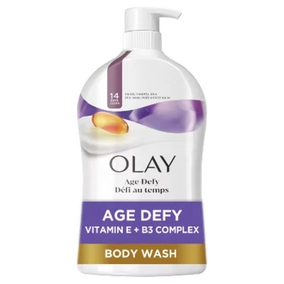 Olay Age Defying Body Wash with Vitamin E - 33 fl oz - Image 1 of 4