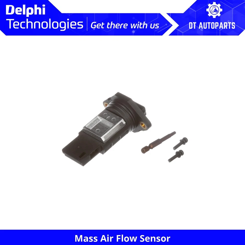 Sensor de fluxo de ar em massa Delphi 1997 Volkswagen Golf 2.8L V6 1996-1998 - Imagem 1 de 4