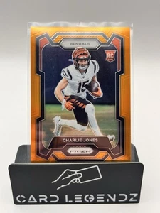 Charlie Jones 2023 Panini Prizm Rookies Orange /249 #317 BG6 - Picture 1 of 3