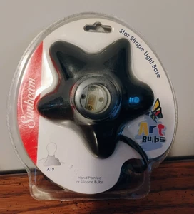SUNBEAM STAR SHAPED LIGHT BASE A 19 for ART BULBS MODEL 8748 - NO PACKAGING - Picture 1 of 2