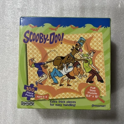 Pressman Scooby-Doo 100 pc Jigsaw Puzzle NEW SEALED Scooby Snacks #4342 - Image 1 of 3