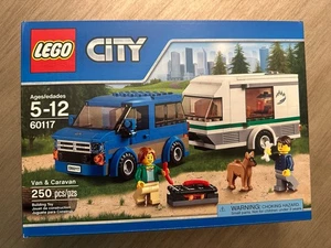 LEGO 60117 City Van & Caravan New Sealed - Picture 1 of 2