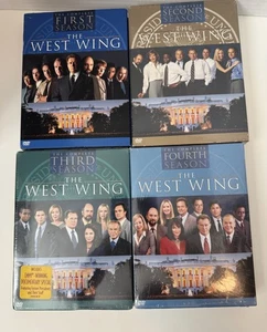 The West Wing TV Series Seasons 1-4 DVD 1 2 3 4 Political Drama - Picture 1 of 9