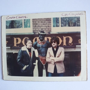 Jim Capaldi Very Rare Polaroid Photo On Tour With The Band Traffic 10.5 x 8 5cm - Imagen 1 de 2