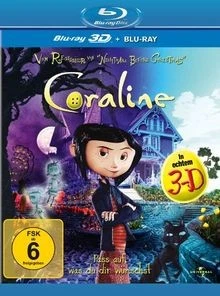 Coraline (+ Blu-ray) [Blu-ray 3D] von Selick, Henry | DVD | Zustand neu - Bild 1 von 2