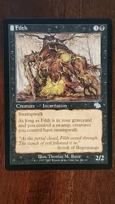 Filth Judgment EX/LP #66 MTG Magic the Gathering Creature Uncommon Black - Image 1 of 4