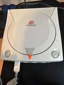 Sega Dreamcast White Video Game Console with Two Controllers