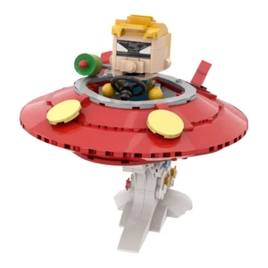Calvin as Spaceman Spiff Calvin and Hobbes Figures 271 pcs MOC Building Blocks - Picture 1 of 8