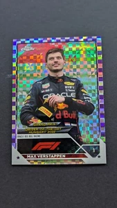 2023 Topps Chrome F1 Purple Checker #178 Max Verstappen Red Bull /199 - Picture 1 of 3