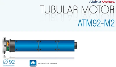 Motorización Motor Grande Estándar 300Nm para Puertas Elevadoras Grandes 110V  Foto 1 de 4