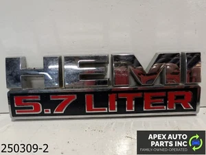 OEM 2013-2018 Dodge Ram 2500 Emblems Front Fender Badges Dodge Nameplate - Picture 1 of 7