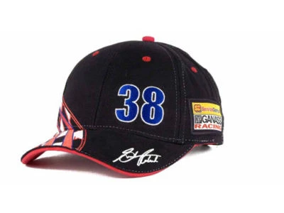 Indycar Series Chip Ganassi Racing Checkered Slick #38 Graham Rahal Cap Hat - Image 1 of 4