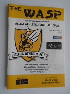 Alloa Athletic v Raith Rovers 2010/11 Scottish Cup - Picture 1 of 1