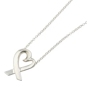 TIFFANY&Co. Loving heart Necklace Women 【Used】 - Picture 1 of 7
