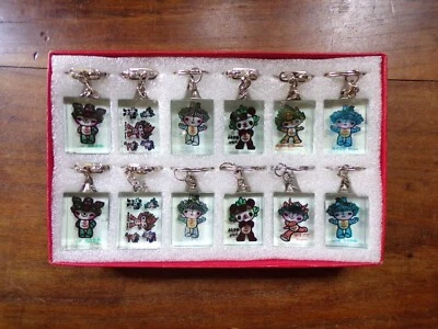 2008 Beijing Olympics ~ 12 Keychains Set ~ With Original Box - Image 1 of 4
