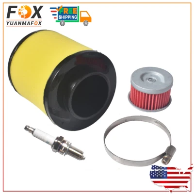 Air Oil Filter Spark Plug For Honda Recon TRX 250EX 250X  Sportrax 17254-HM8-000 - Image 1 of 4