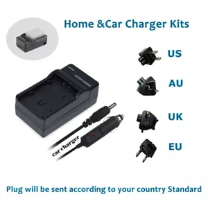 Battery Travel Charger for Canon LP-E5 LC-E5 & Canon EOS Kiss F Camera - Picture 1 of 9