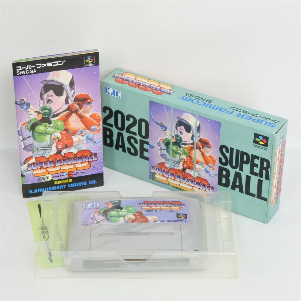 2020 Super BASEBALL Super Famicom Nintendo 1852 sf - Image 1 of 4