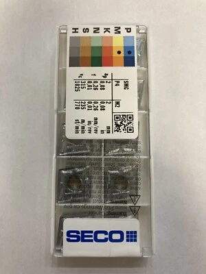 INSERTOS DE CARBURO SECO CNMG120408-M3 TP25 CNMG432-M3 10 nuevos en caja Foto 1 de 2