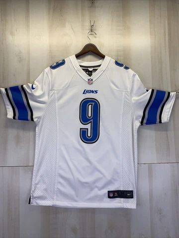 Nike On Field NFL Detroit Lions Matthew Stafford #9 Football Jersey Adult Medium Cover