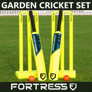 GARDEN CRICKET SET - Kids/Junior/Senior Sizes - PREMIUM Kwik Cricket & Beach Set - Picture 1 of 8